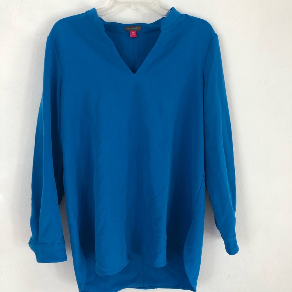 Vince Camuto Cobalt Blue Blouse Medium